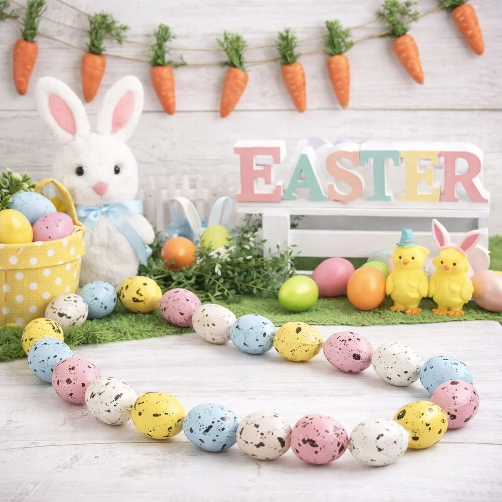 Colorful Easter Egg Garland